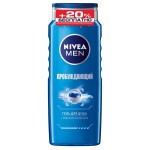 Гель для душа для мужчин, Nivea (Нивея) 500 мл арт. 80800 пробуждающий с морскими минералами